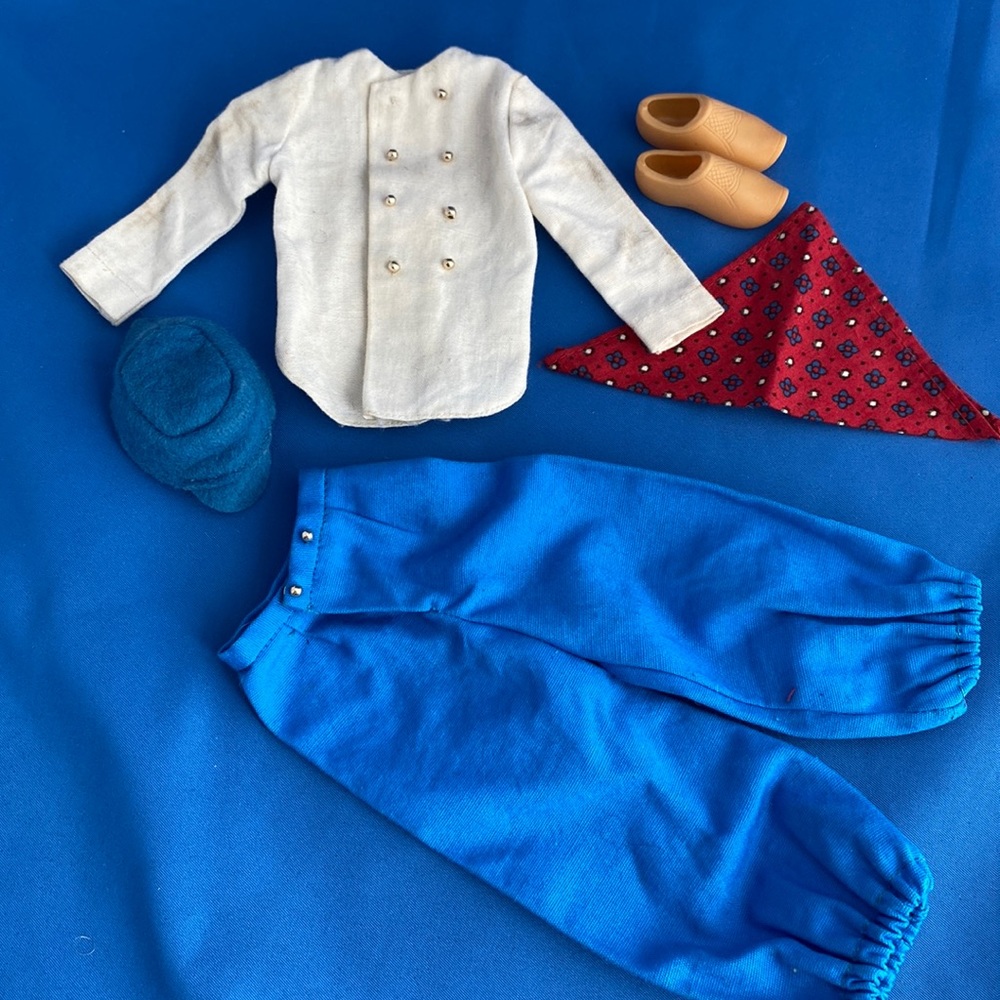 Mattel Ken in Holland Outfit 1960-63 EUC